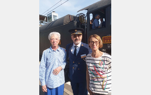 Le chef du train bien entouré ! ! !