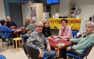 Jackie, Anne-Elisabeth, Bernadette et Janine  (de gauche à droite) sont prêts  ! !