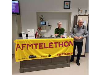 Pierrette et Albert, dans l'attente de la venue des bridgeurs